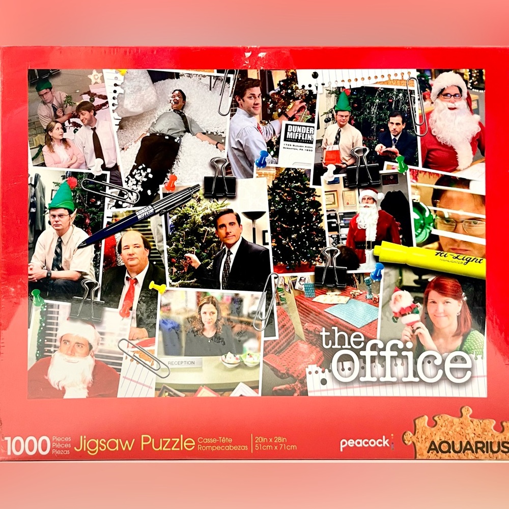 Aquarius The Office Collage Jigsaw Puzzle - 1000 Pieces